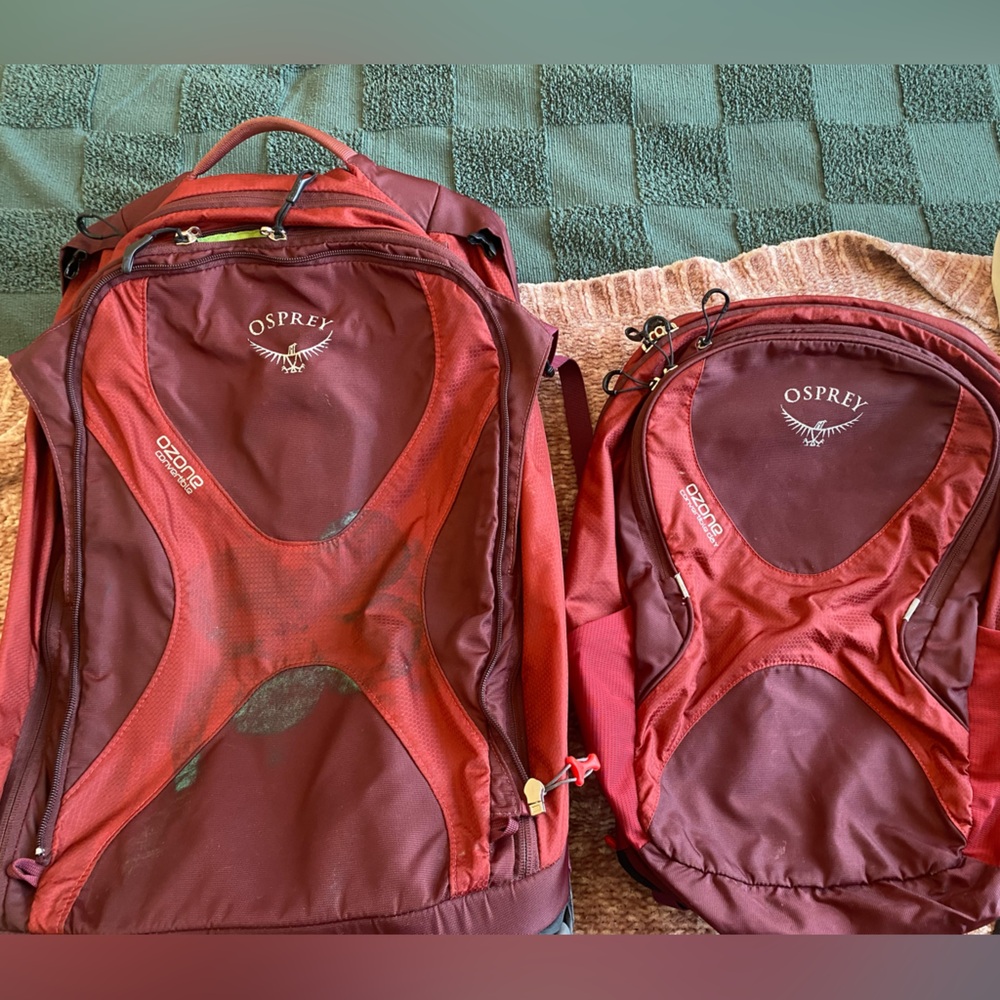 Osprey Ozone 75L Convertible Rolling Duffel with Removable Day Pack